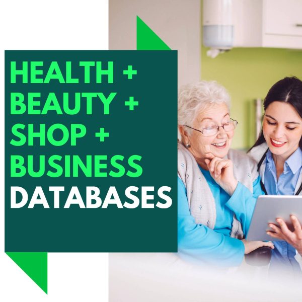 Health + Beauty + Shop + Business Databases