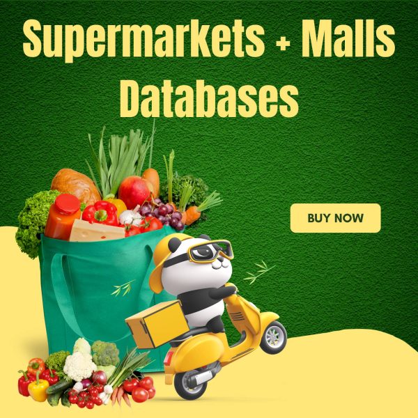 Supermarkets + Malls Databases